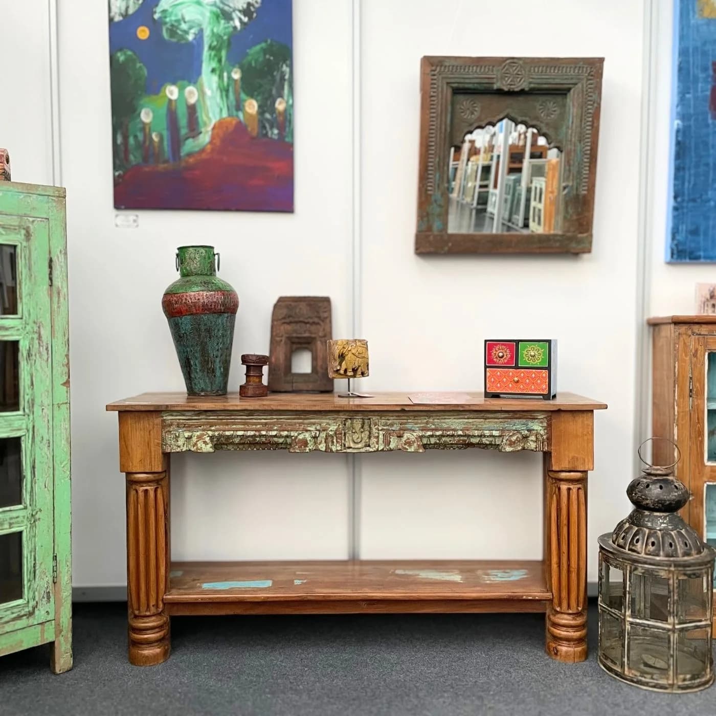 Konsolentisch Holz