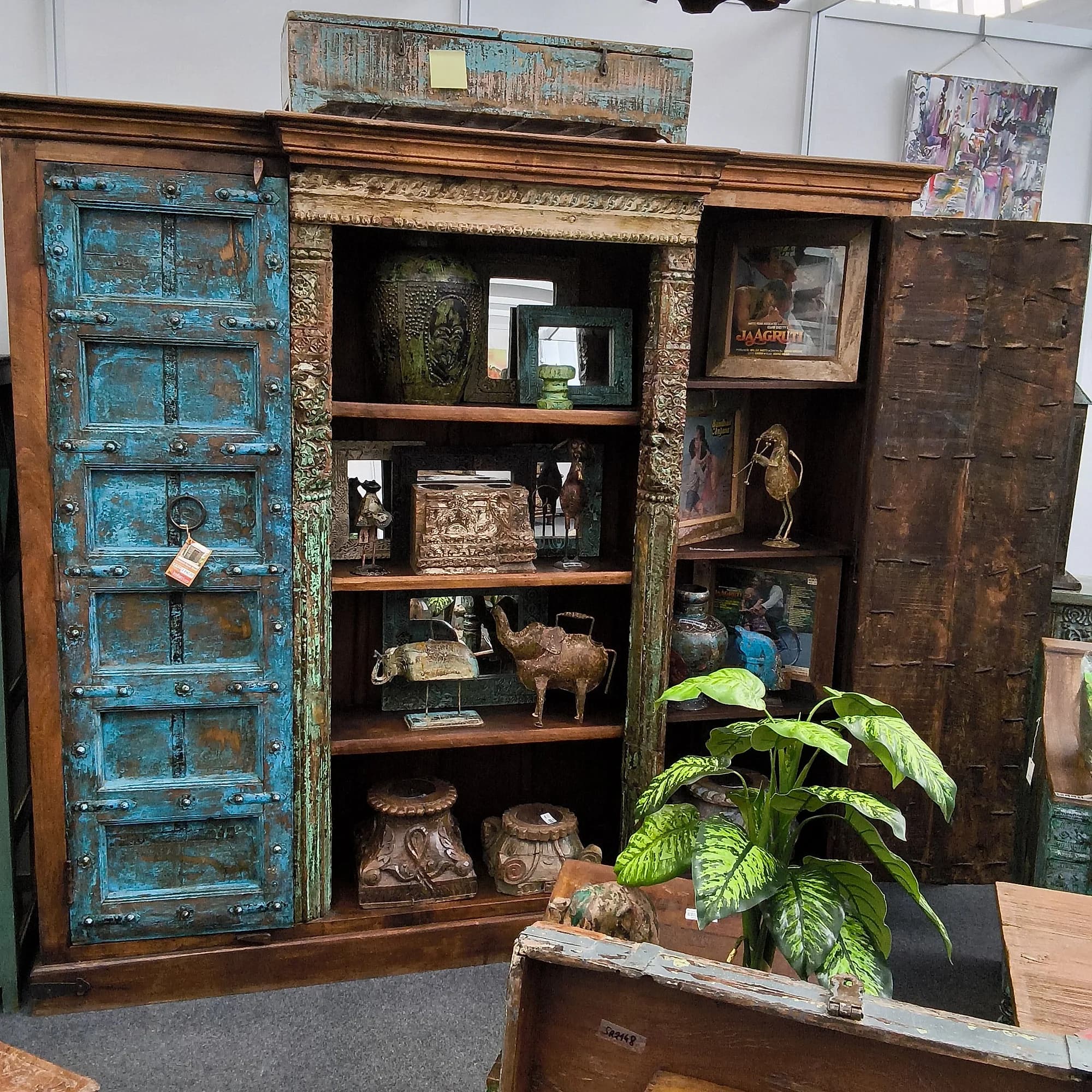 Almirah Bücherregal Holz