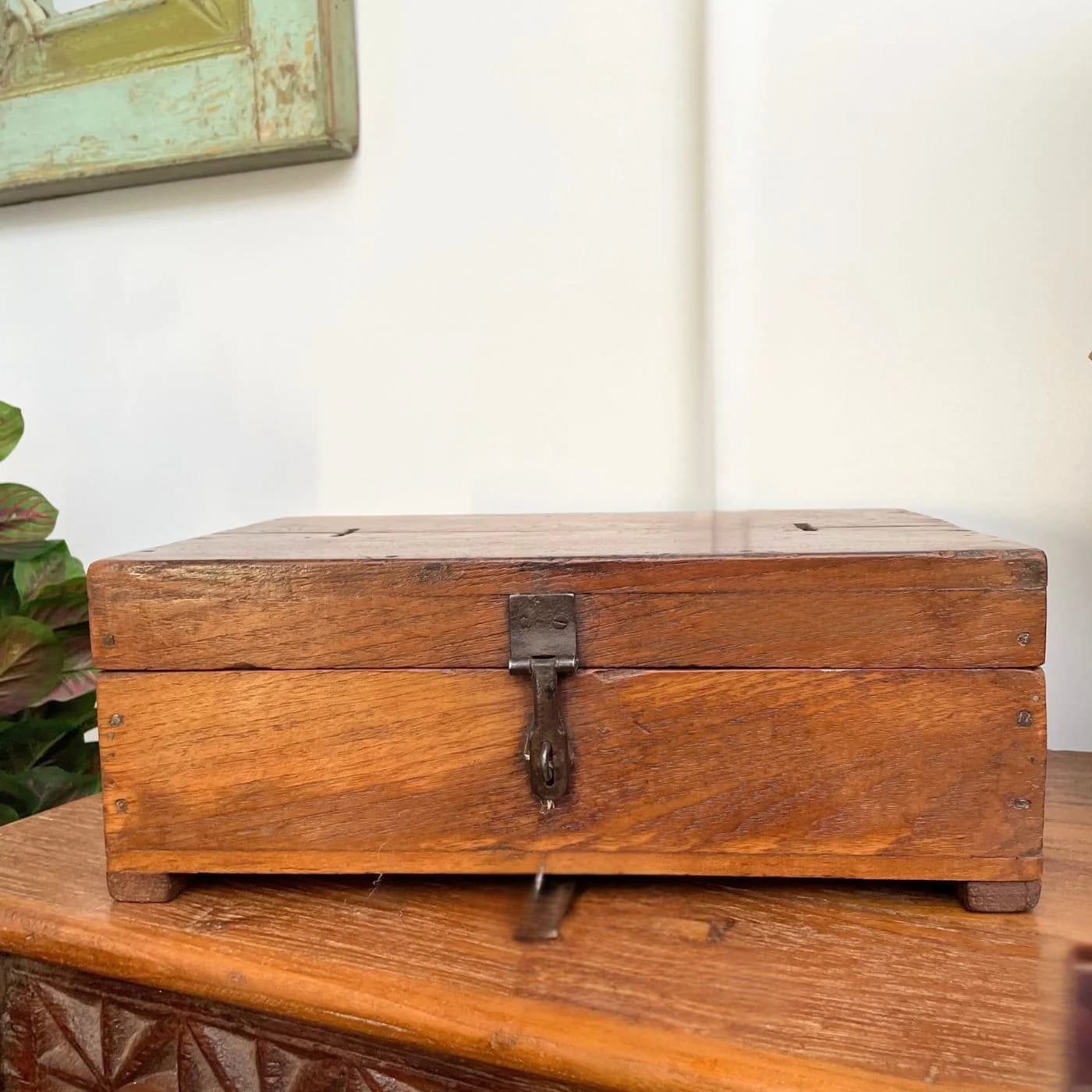 Geld Box Holz