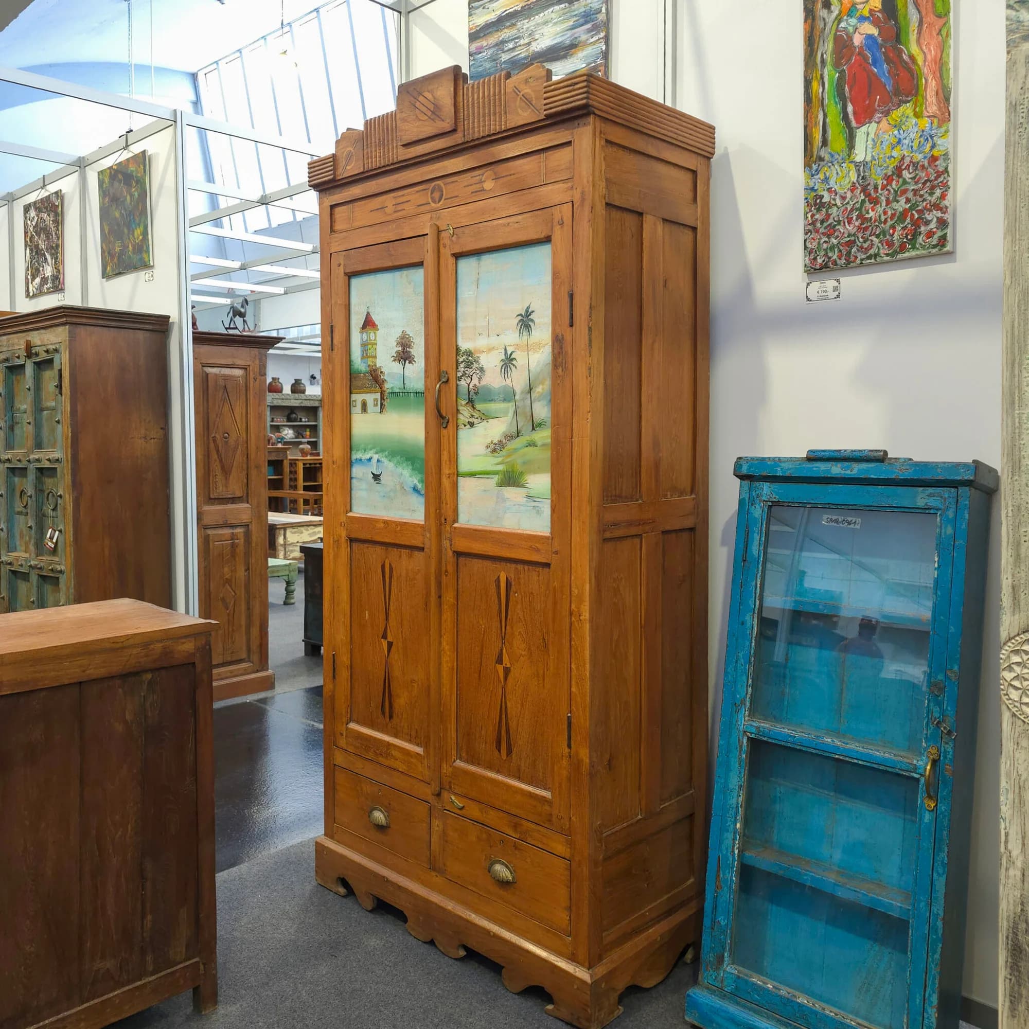 Teak Almirah Holz