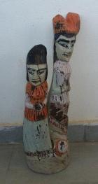 Indische Möbel, Statuen_und_Skulpturen