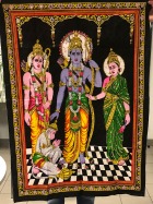 Indische Möbel, Textilien