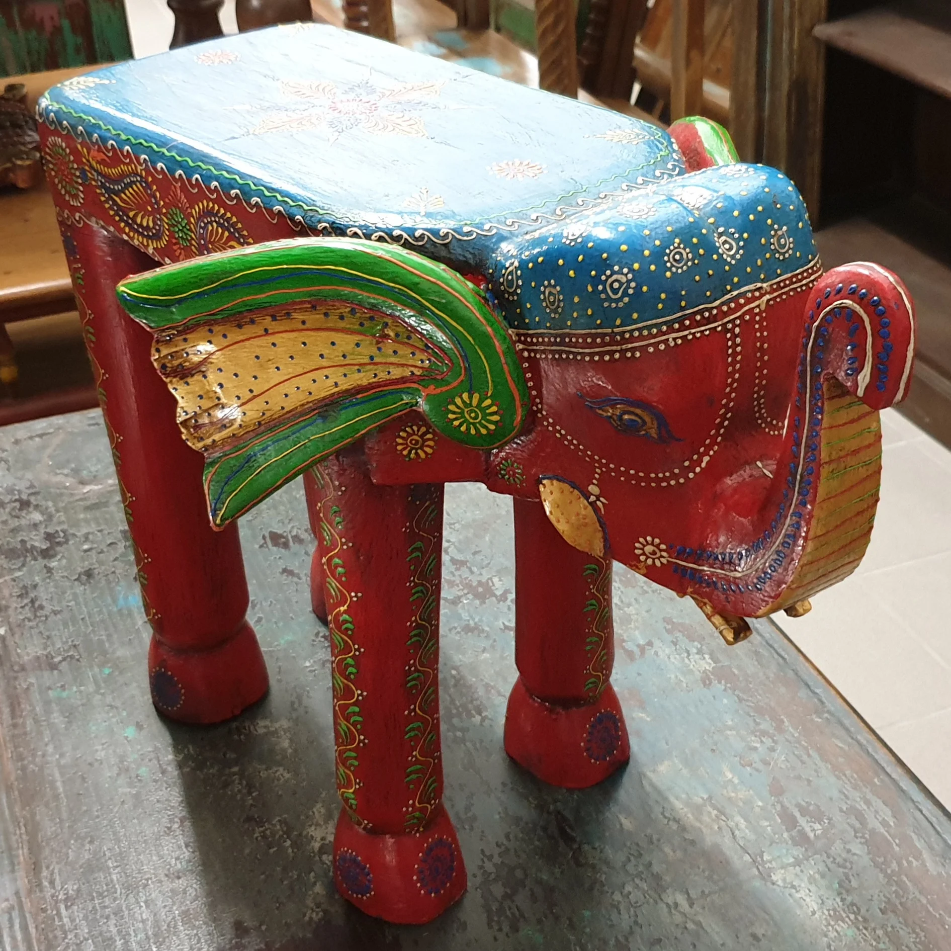 Elefanten Stuhl Holz