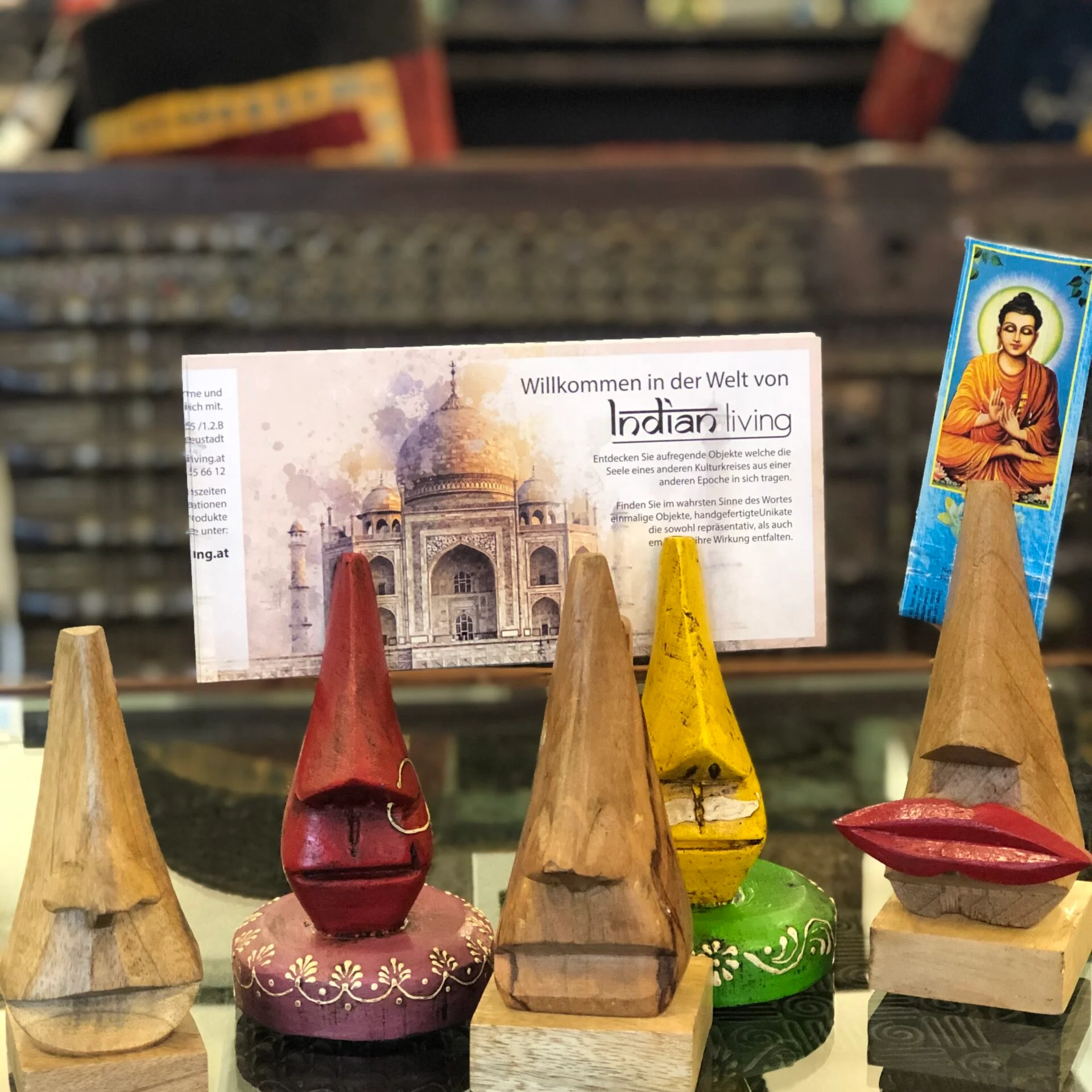 Sonnenbrillenhalter Holz