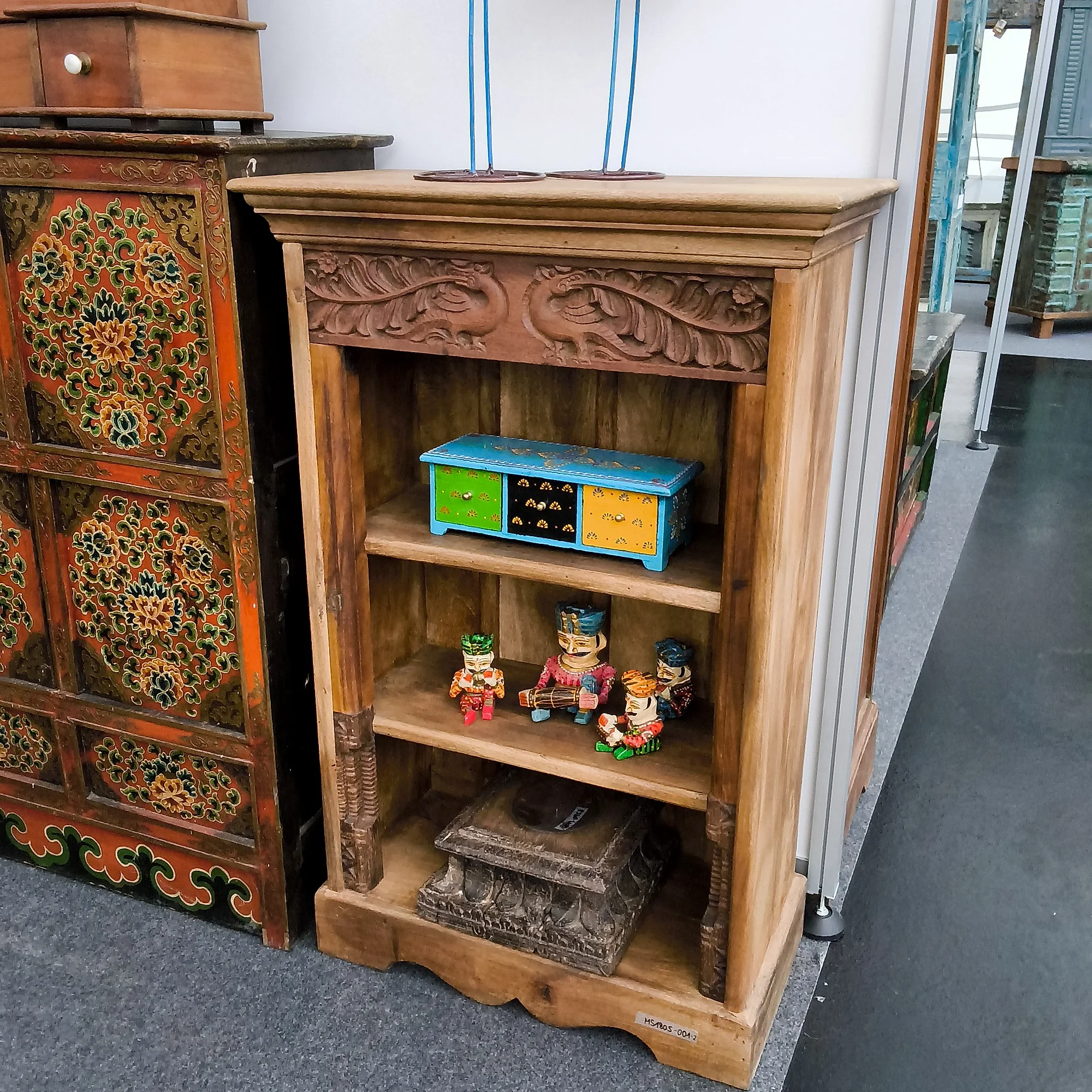 Kleines Holz Bücherregal