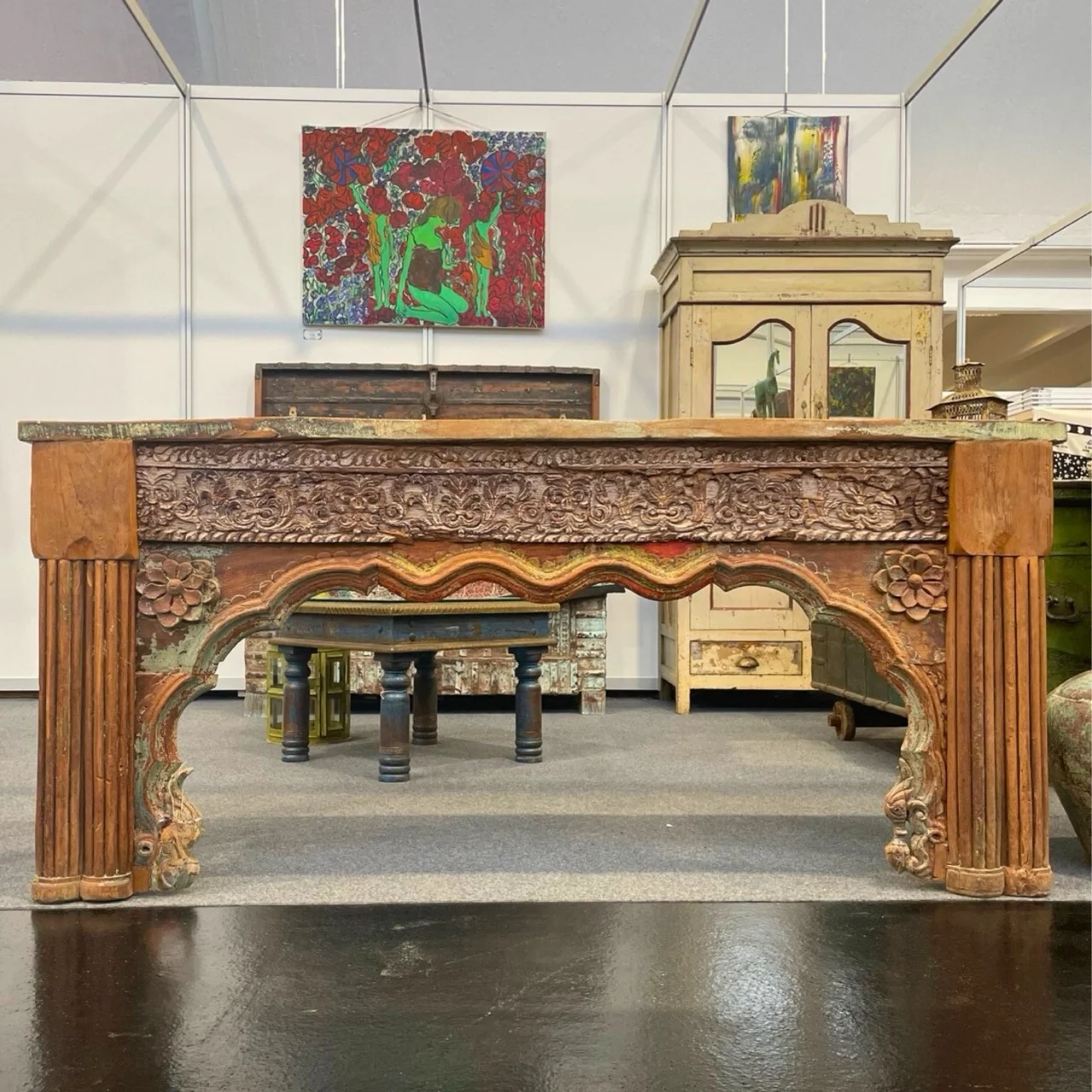 Konsolentisch Holz
