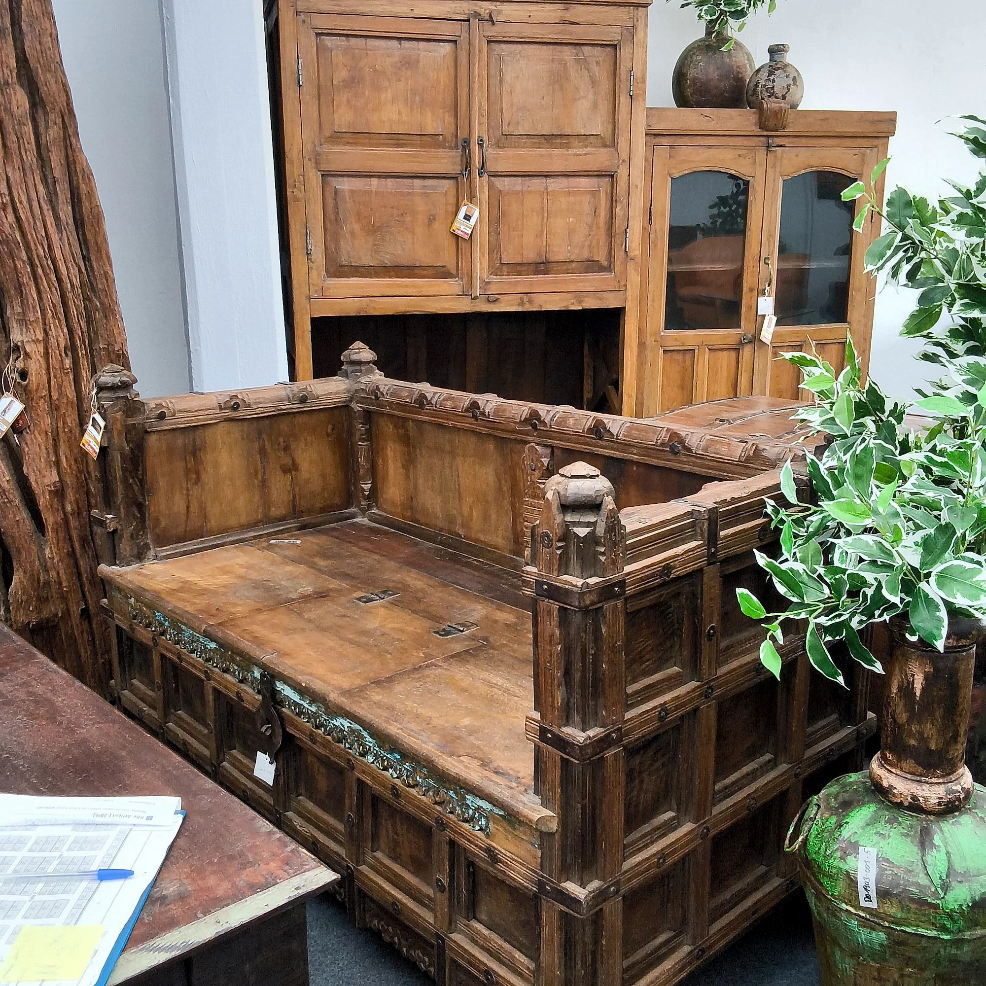 Sofa Box Holz