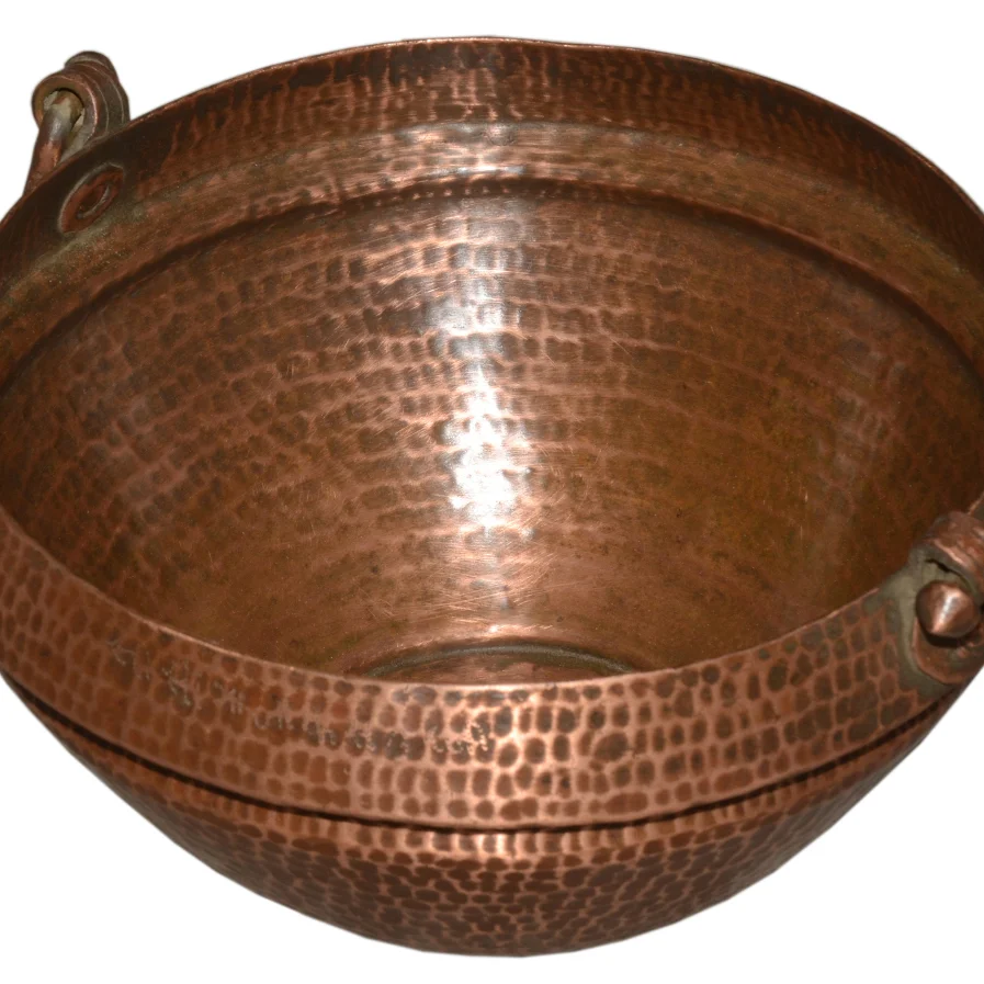 Eisentopf Kupfer