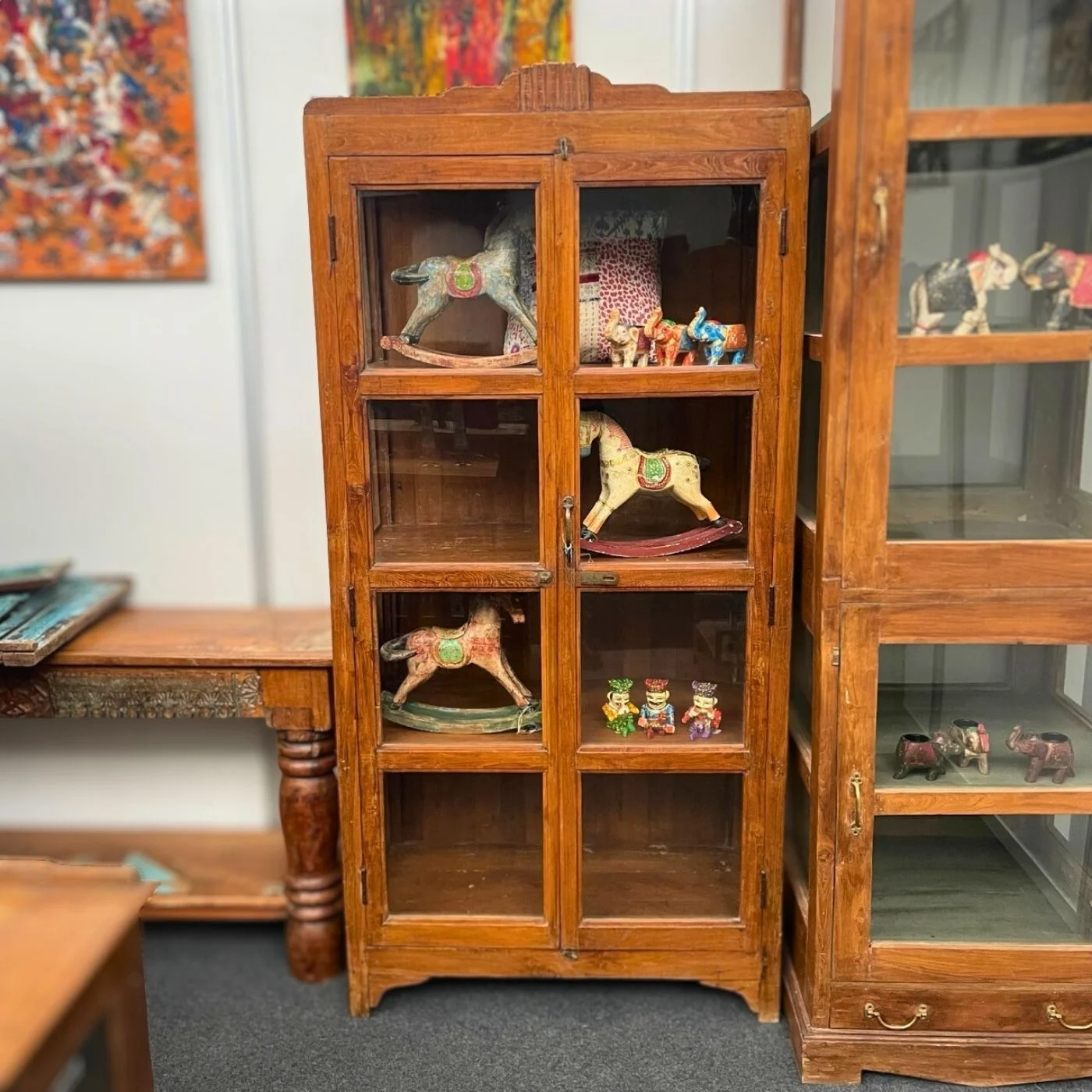 Vitrine Holz