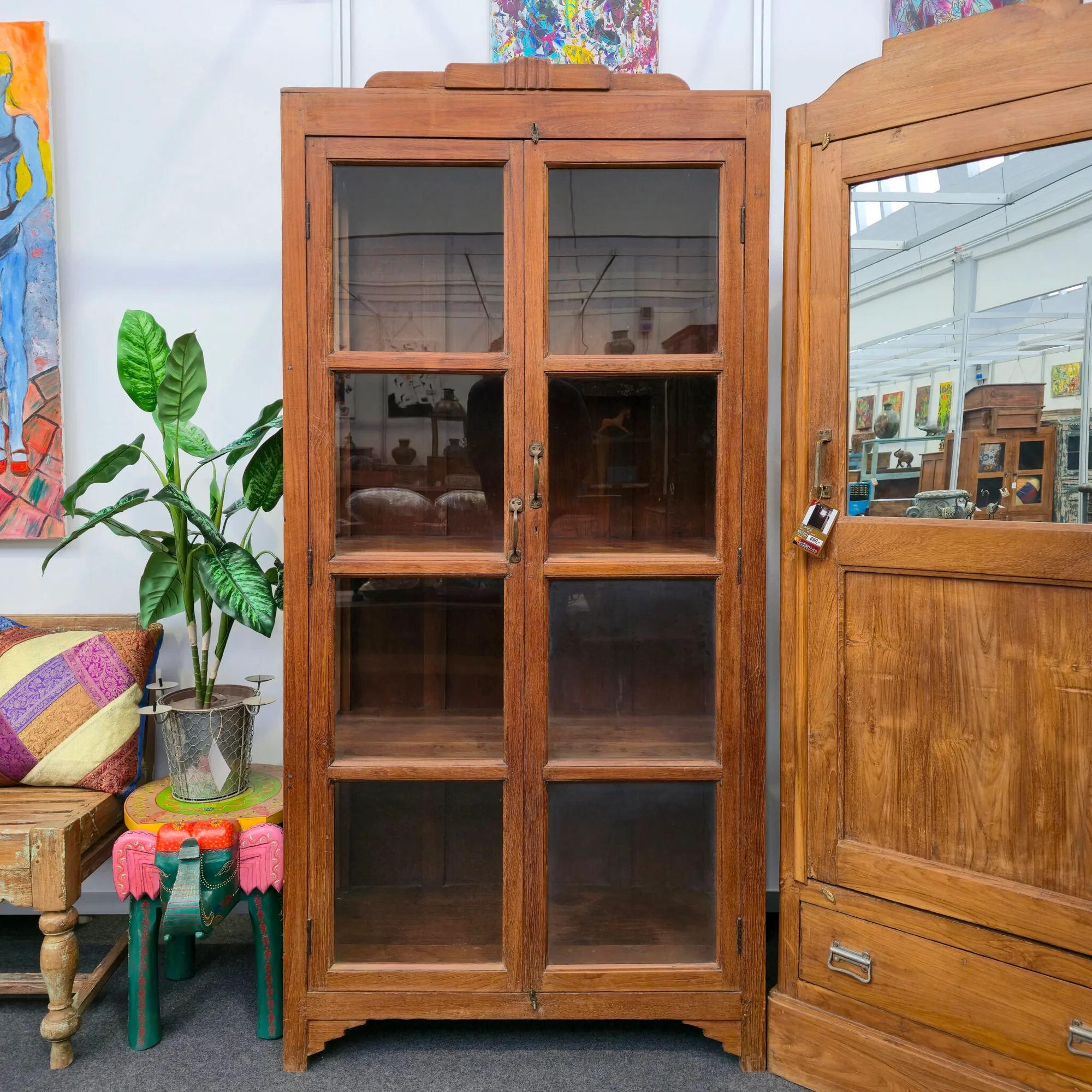 Vitrine Holz