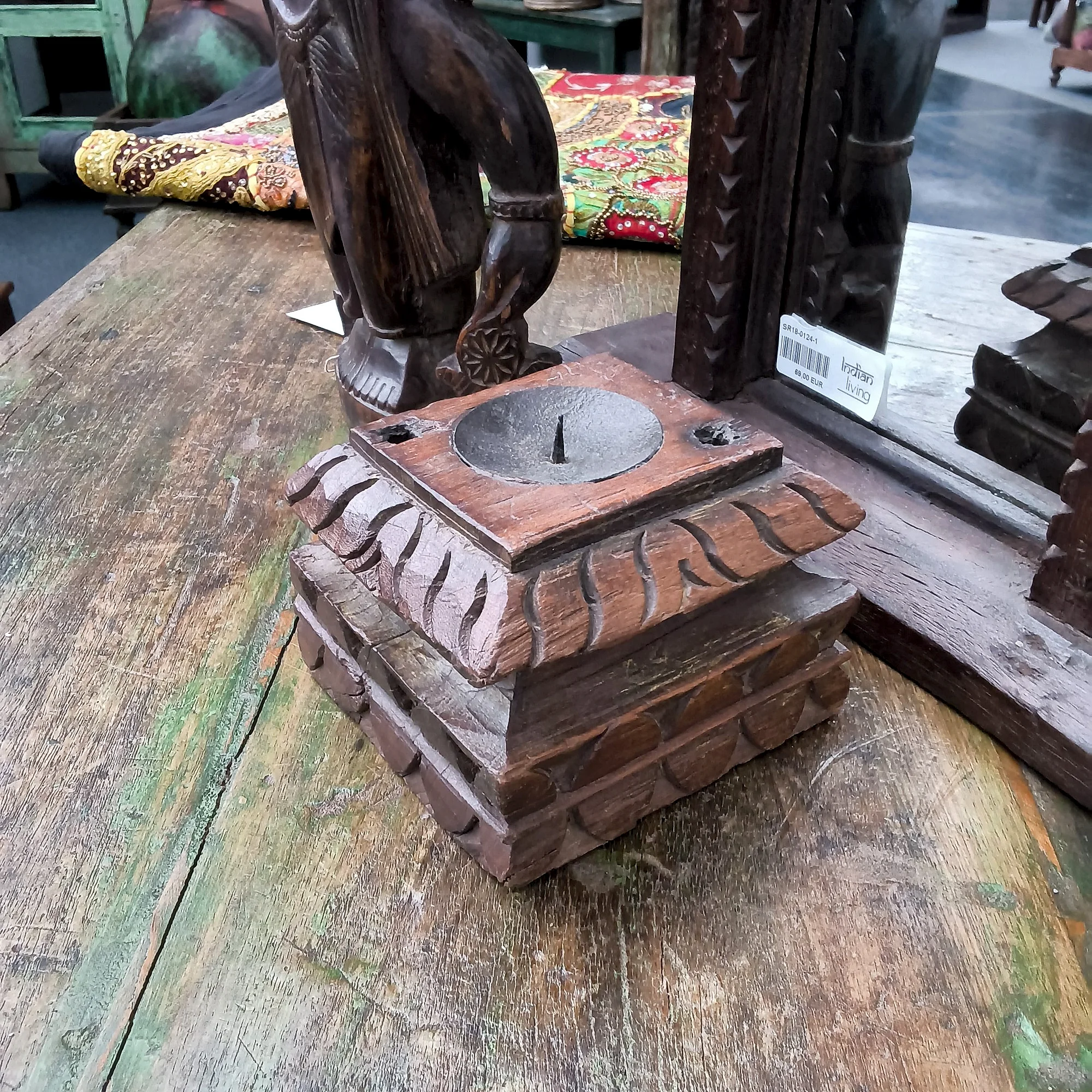 Kerzenständer Holz