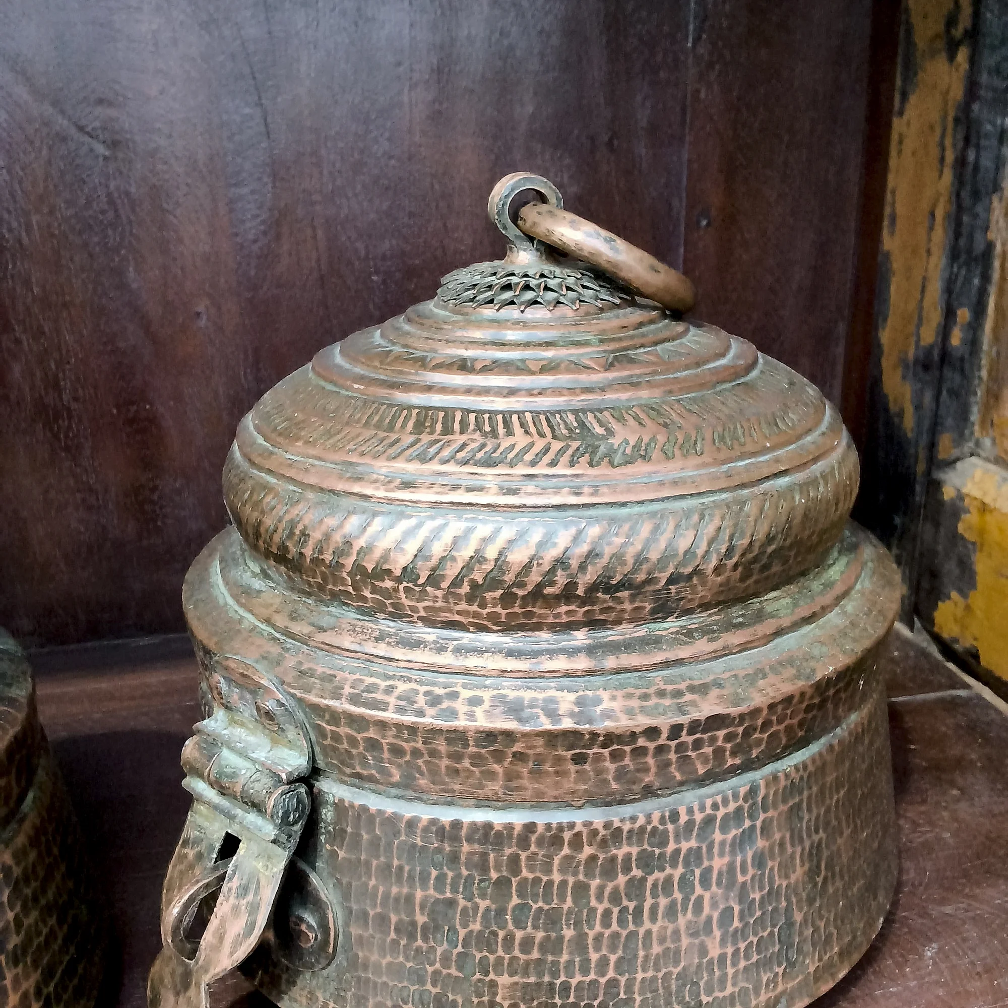 Chapati Box aus Metall