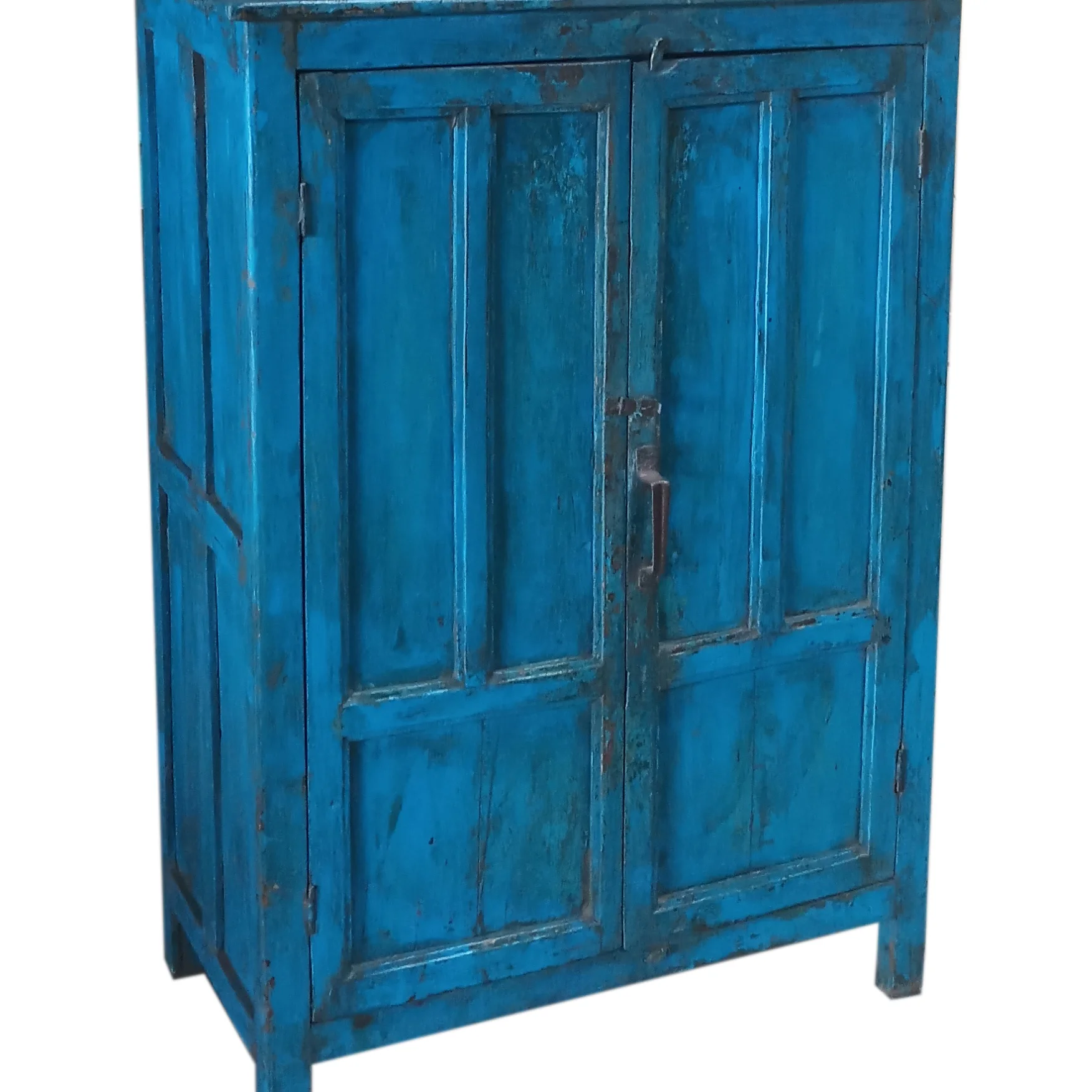 Kommode blau Holz