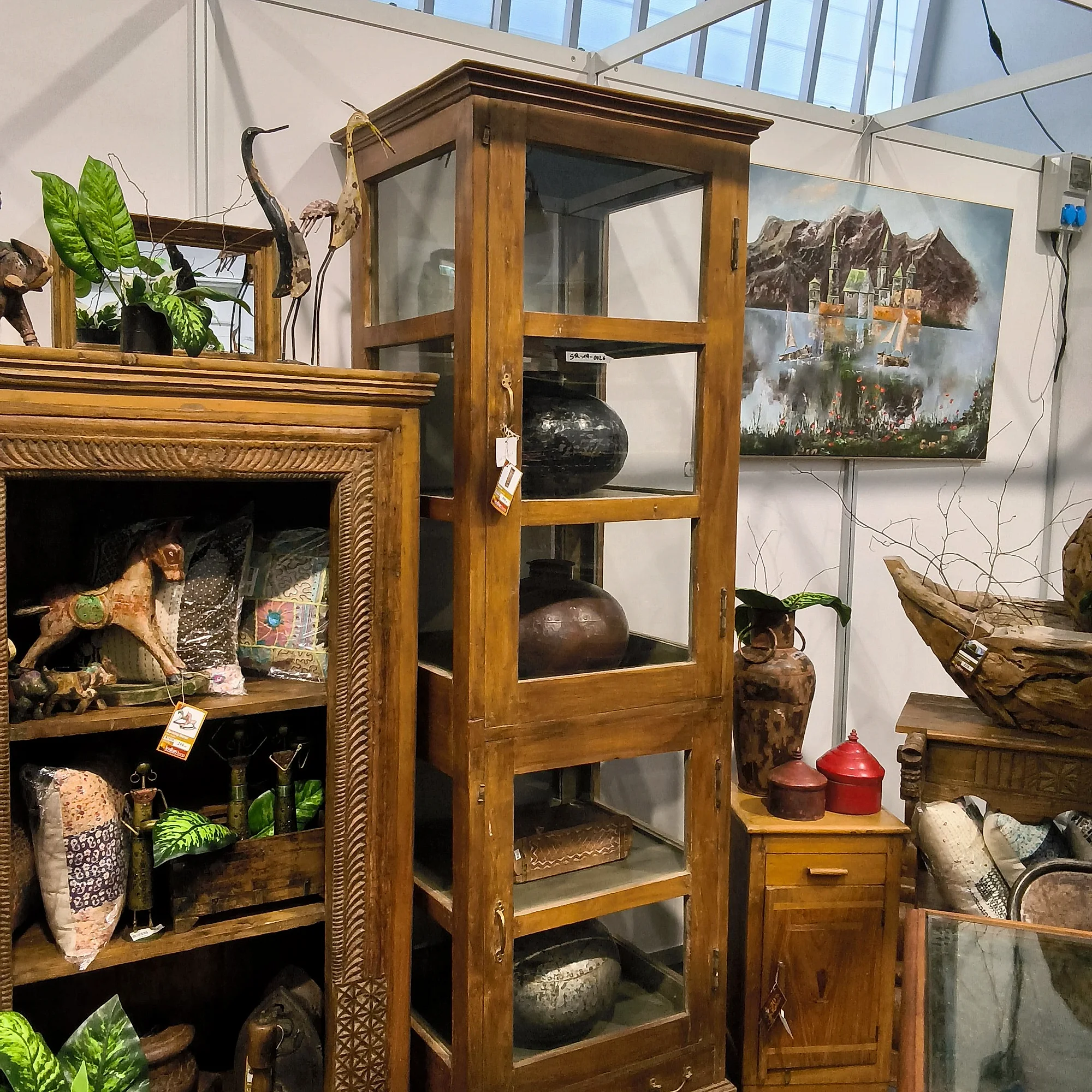 Vitrine Holz
