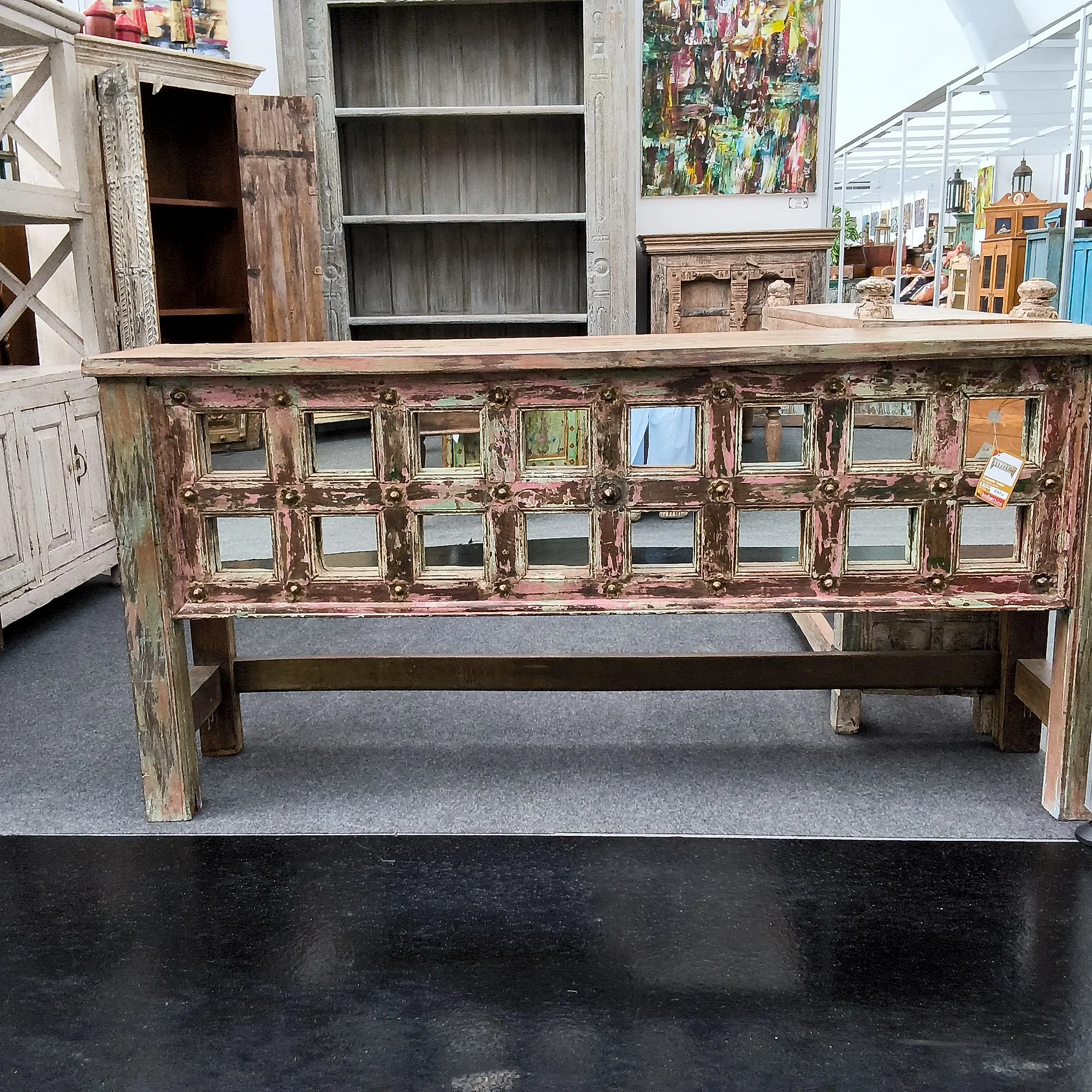 Konsolentisch Holz