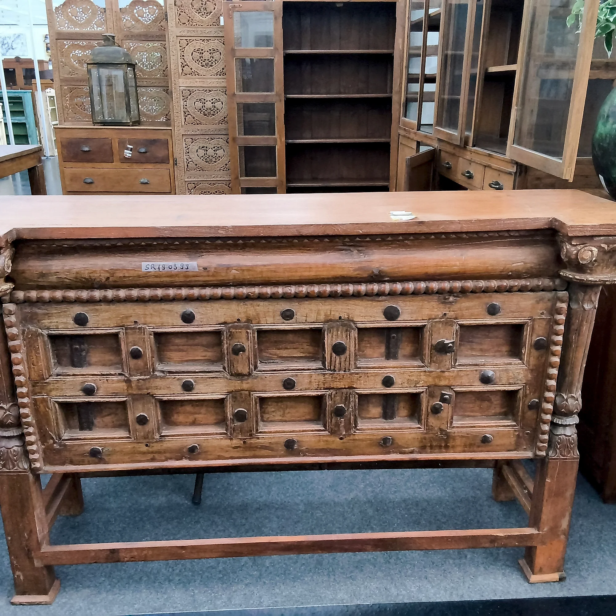 Konsolentisch Holz