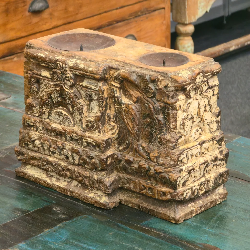 Kerzenständer Holz