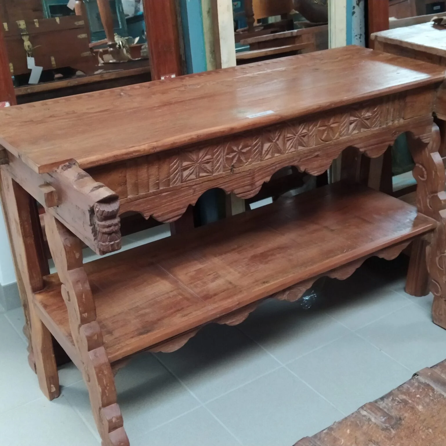 Konsolentisch Holz