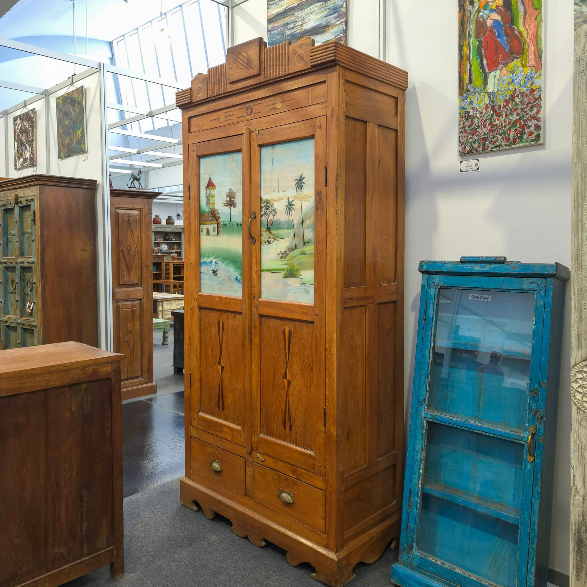 Teak Almirah Holz
