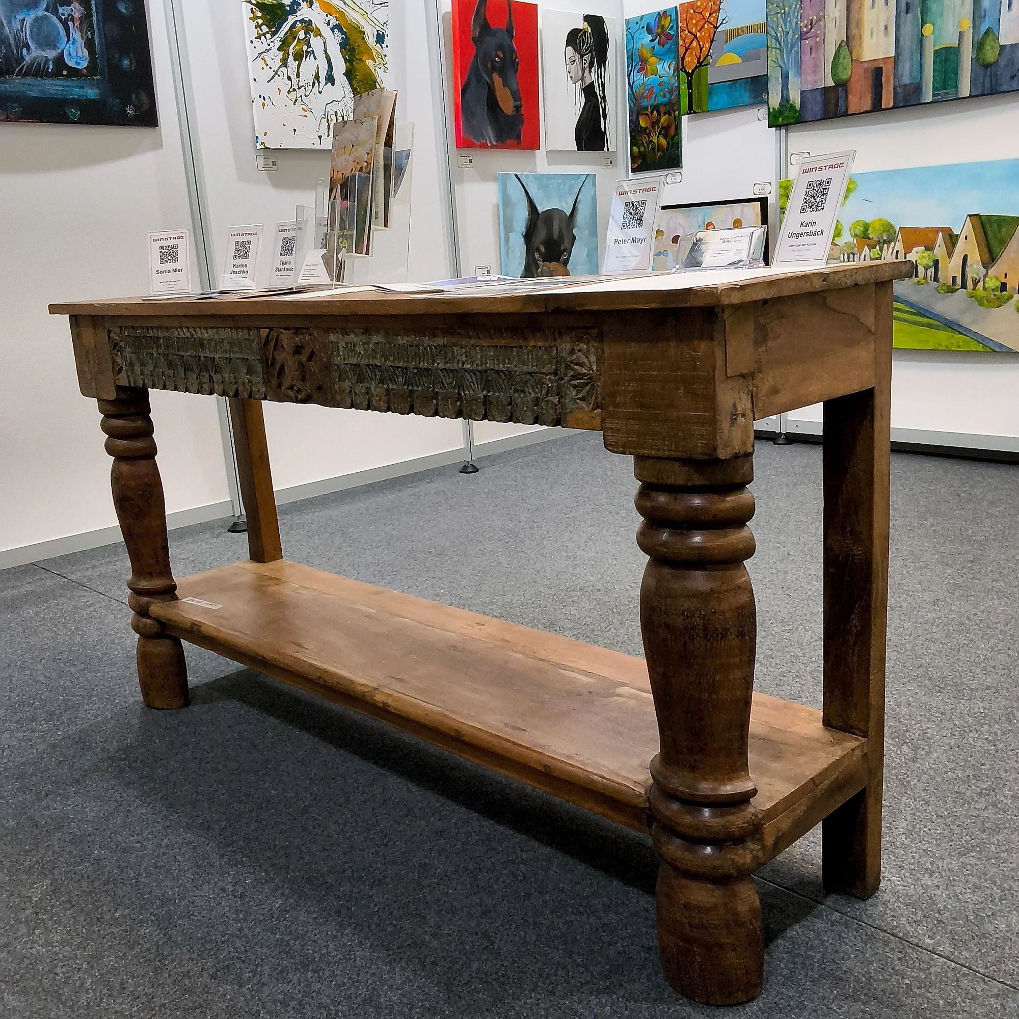 Konsolentisch Holz