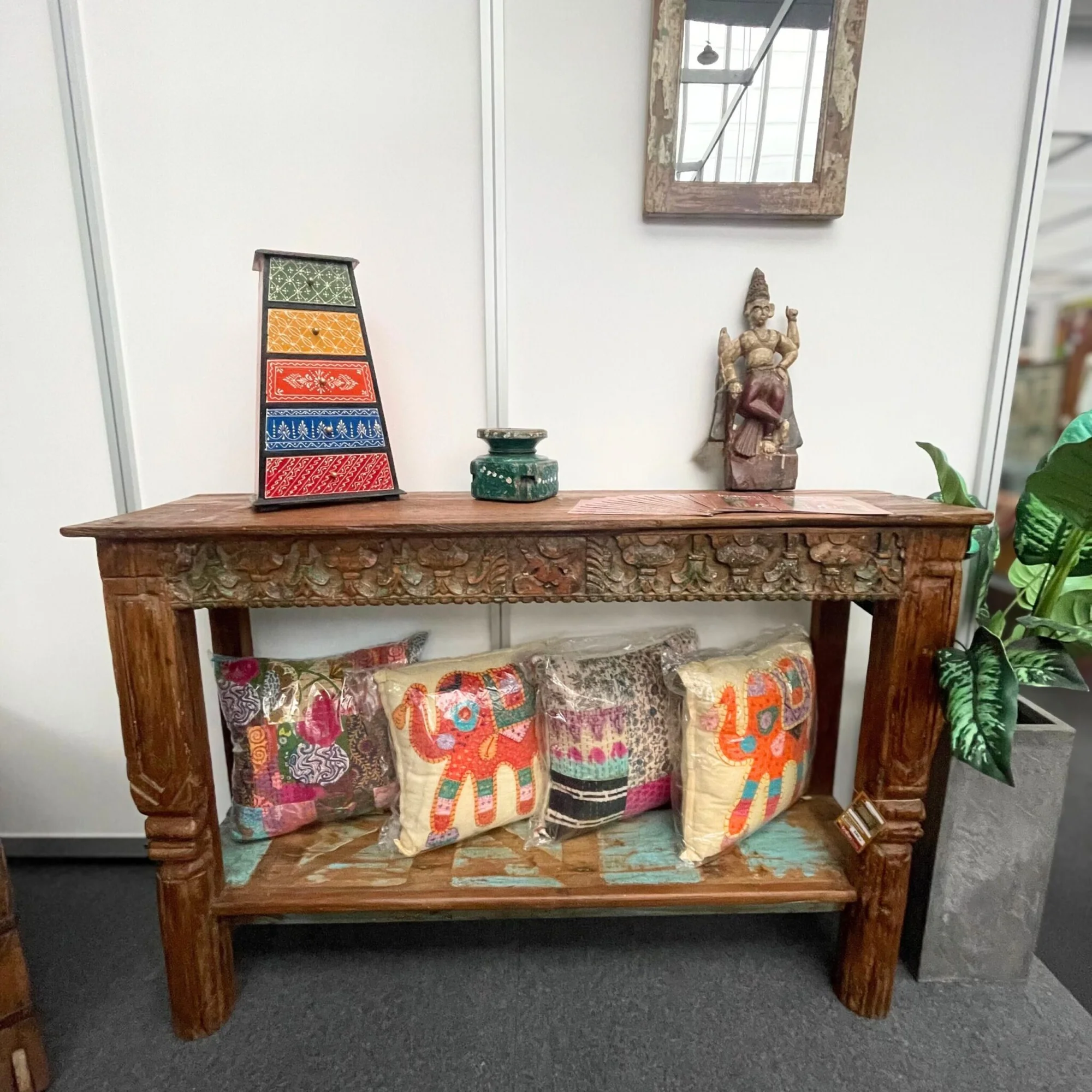 Konsolentisch Holz